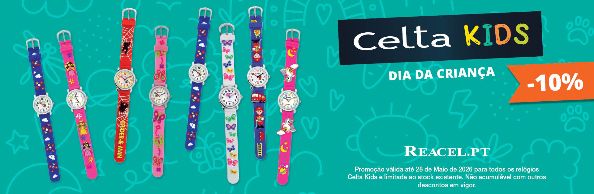 Campanha Celta Kids 10%